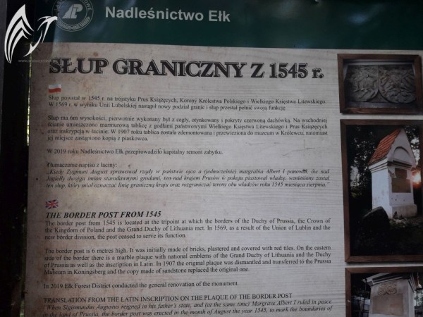 Słup graniczny z 1545 roku
